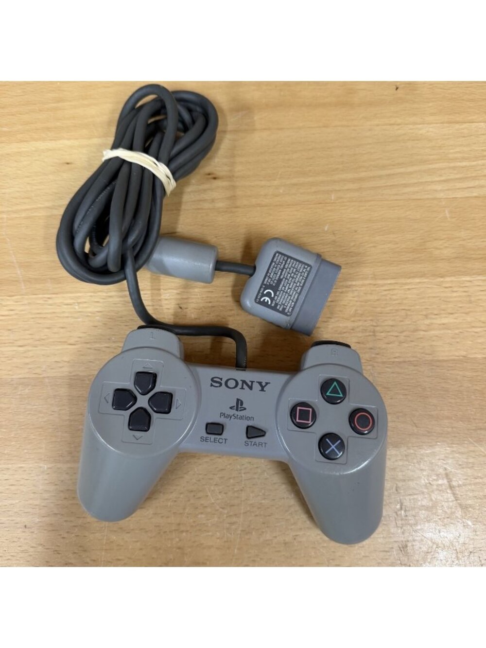 Official OEM Sony PlayStation PS1 PSone Original Gray Wired Controller SCPH-1080